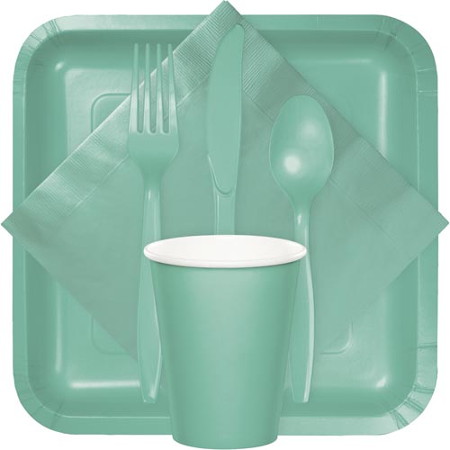 Fresh Mint Green 16 oz Plastic Cups 240 ct