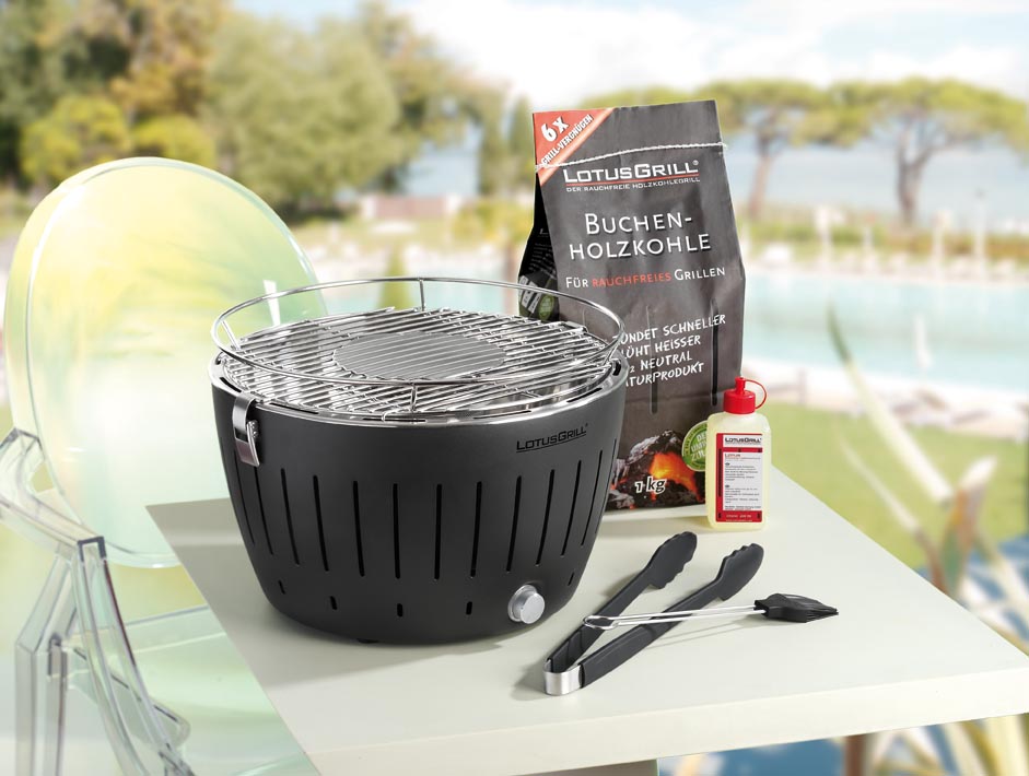 LotusGrill - The smokeless charcoal grill