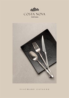 Costa Nova Flatware Catalog Cover
